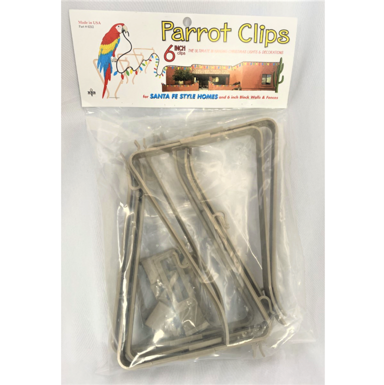 Parrot Clips 6 Inch 5 clip set – RC Company – Luminarias & More