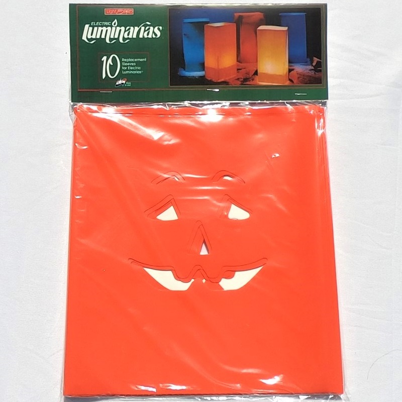 RC brand DIECUT RED STARBURST ELECTRIC luminary pathway light SLEEVES 