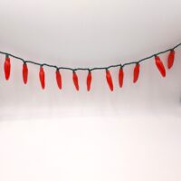 25 LED Red Chili Pepper Lights (25 Lights, 7 1/2-ft. Long) - RC