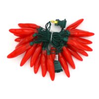 25 LED Red Chili Pepper Lights (25 Lights, 7 1/2-ft. Long) - RC