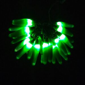 C16225 25 LED Green Chili Pepper Lights bunched light by RC Company LLC