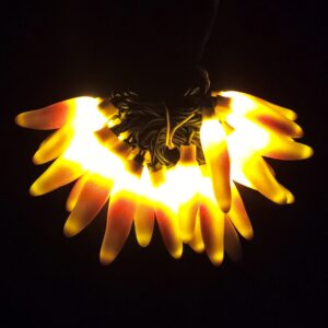 C16325 25 LED Yellow Chili Pepper Lights Bunched light by RC Company LLC