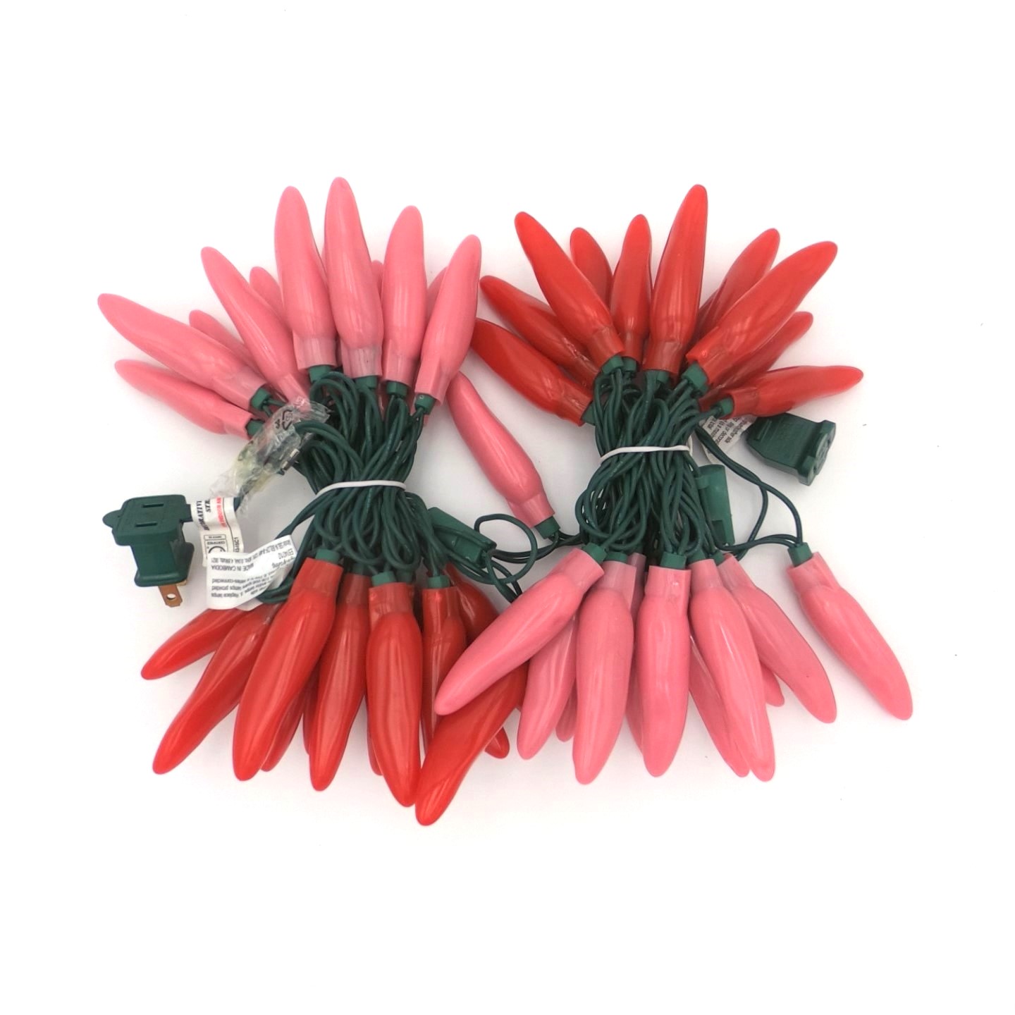 C17450 50 LED Valentine’s Chili Pepper Lights bunched by RC Company LLC