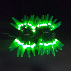 C17550 50 LED Wild Irish Chili Pepper Lights bunched light by RC Company LLC