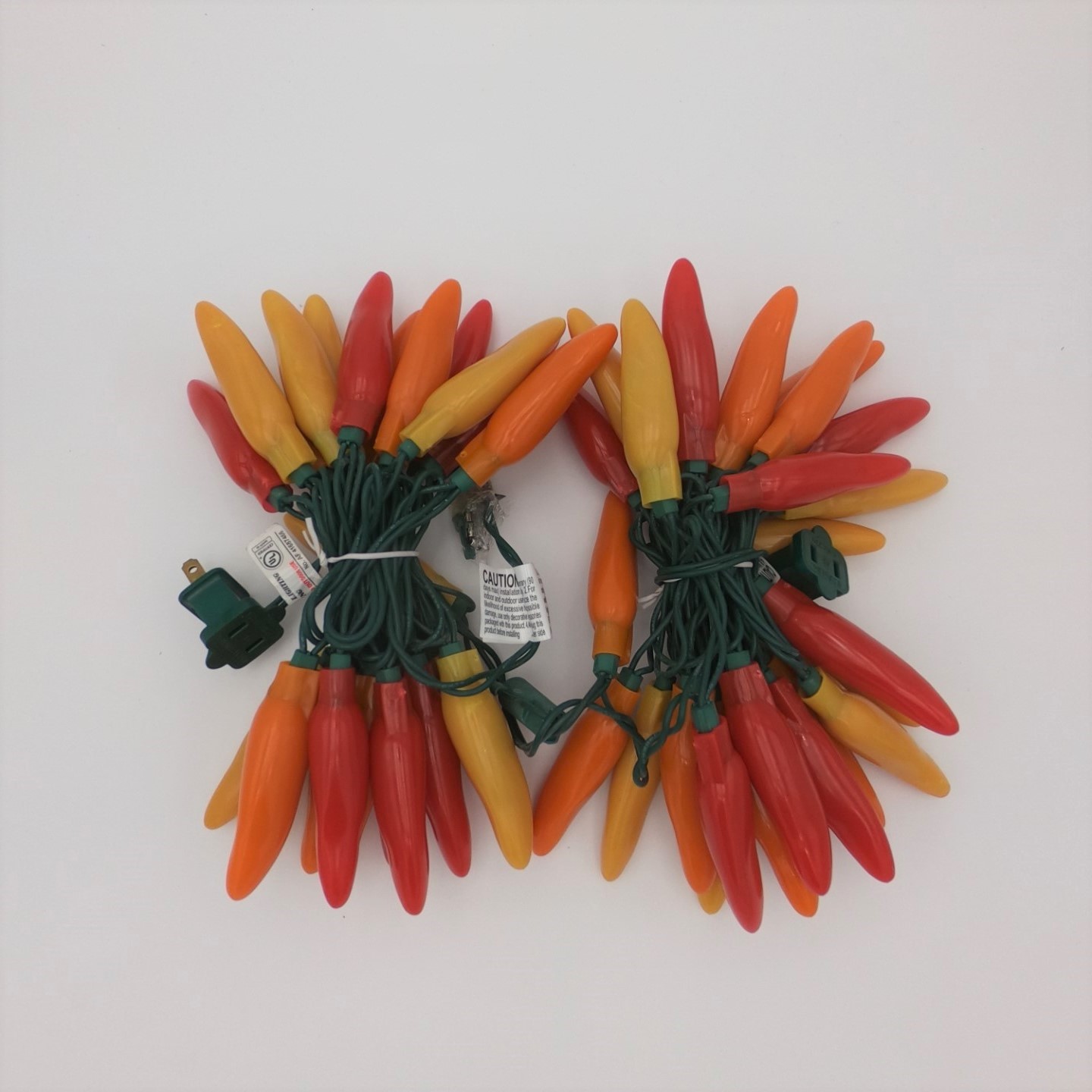 C17950 50 LED Thanksgiving Chili Pepper Lights bunched by RC Company LLC