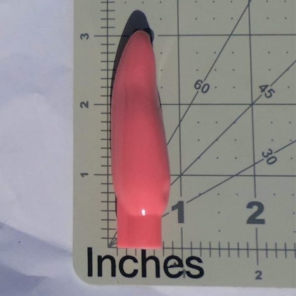 LED Pink Chili Pepper with Measurements by RC Company LLC