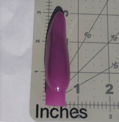 LED Purple Chili Pepper with Measurements by RC Company LLC