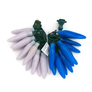 C17825 25 LED Hanukkah Chili Pepper Lights Bunched by RC Company LLC