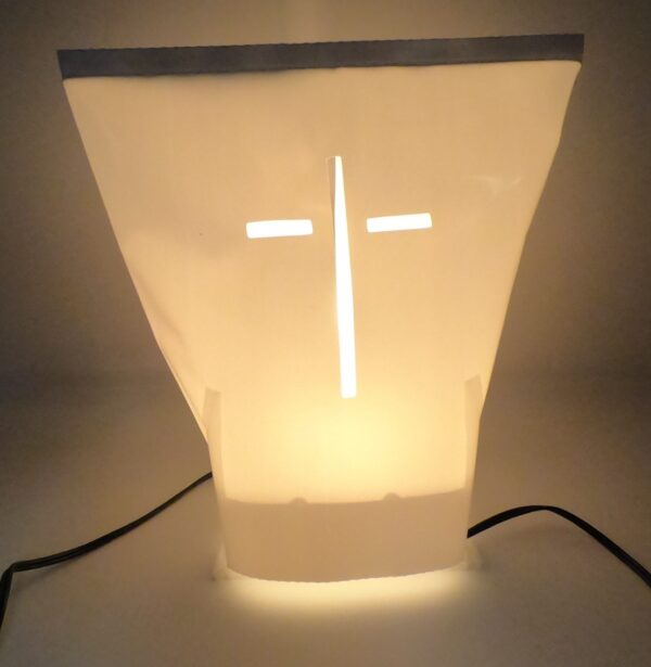 L10777 10 pack White Cross Sleeves Sealed top by RC Company LLC