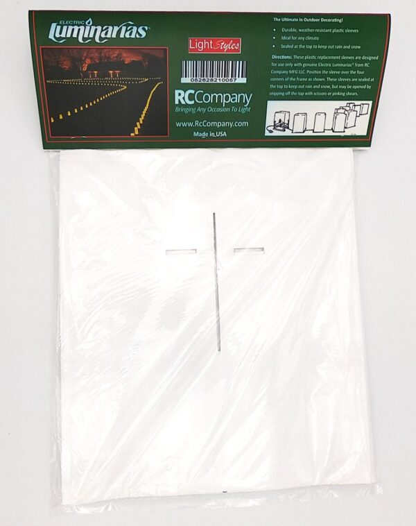 L10777 Cross White Sleeve back by RC Company LLC